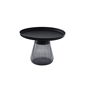 Table De Coin NEGRO 60x43cm - Noir Table d'appoint