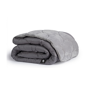 Couette BOUTYS RICHBOND MONOCHROME 300g - Gris Housses de couette