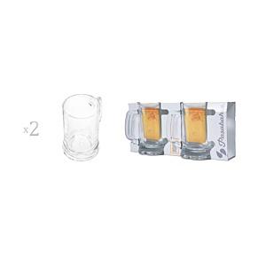 Set De 2 Mugs 40 Cl - Blanc