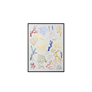 TABLEAU ARBUSTES 60x80 - Multicouleur Tableaux