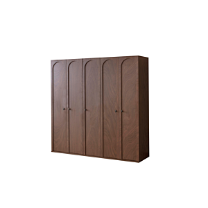 Armoire MALAGA 5 Portes - Marron Armoires