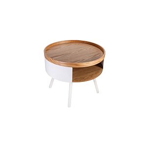 Table Ronde FORATO - Blanc Tables d'appoint