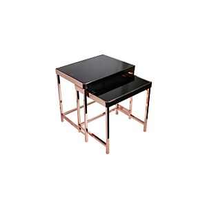 Set de 2 Tables gigognes VOLLA - Bronze Séjour Ramadan