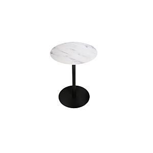 Table D'appoint JASPER - Blanc / Noir Tables d'appoint