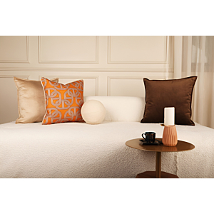 Coussin Chaines - Orange