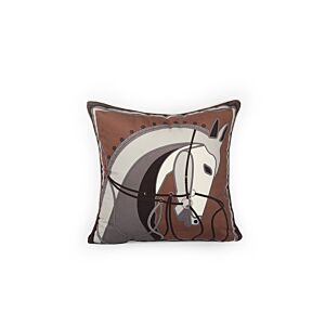 Coussin Au Galop - Marron Coussins décoratifs