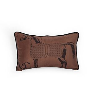 Coussin Au Galop Rectangulaire - Marron Coussins décoratifs