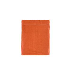 Drap Plat Uni Flanelle - Terracota Textile Ramadan