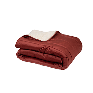 Couette VELVET UNI - Bordeaux Textile Ramadan