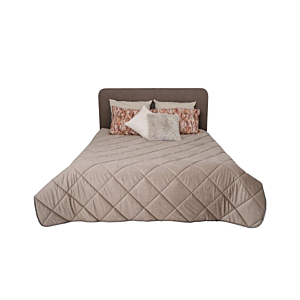 Couette VELVET UNI - Taupe Textile Ramadan