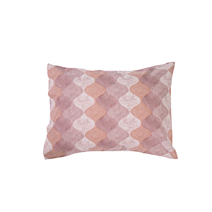 Taie D’oreiller WAVY Flanelle 50x70cm - Rose Taie d'oreiller