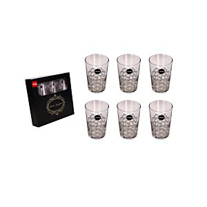 PACK DE 6 VERRES ELIXIR - Argenté Art de la table Ramadan