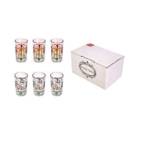 PACK DE 6 VERRES TRADY COLORE - Multicouleur Art de la table Ramadan