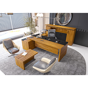 Bureau Directionnel NEW APEX - Marron / Noir