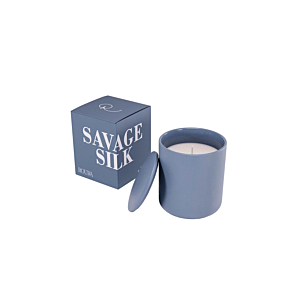 Bougie Parfumée En Porcelaine Avec Couvercle - Bleu Bougies décoratives