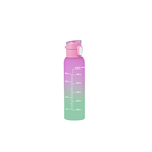 Bouteille d'eau 750 ml - Rose / Vert Carafes