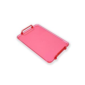 Plateau AURORA 31x22 cm - Rose transparent Plateaux de cuisine