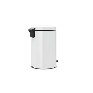 Poubelle à Pedale Newlcon 20L – blanc Poubelles de salle de bain