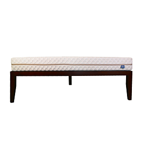 Matelas OXFORD MEMORY - Blanc/Beige