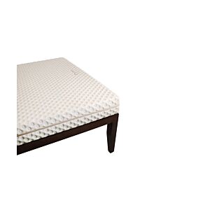 Matelas OXFORD MEMORY - Blanc/Beige Matelas