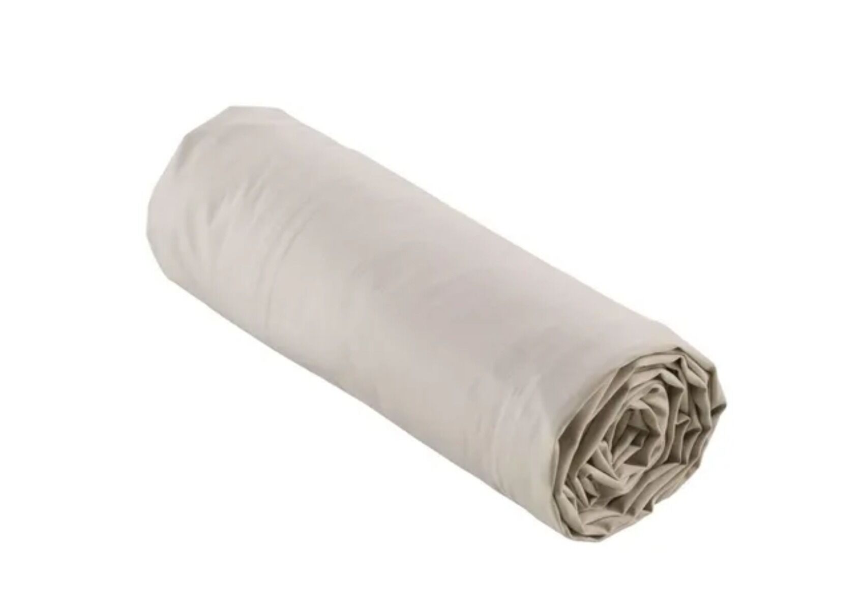 Drap housse percale Beige Blé