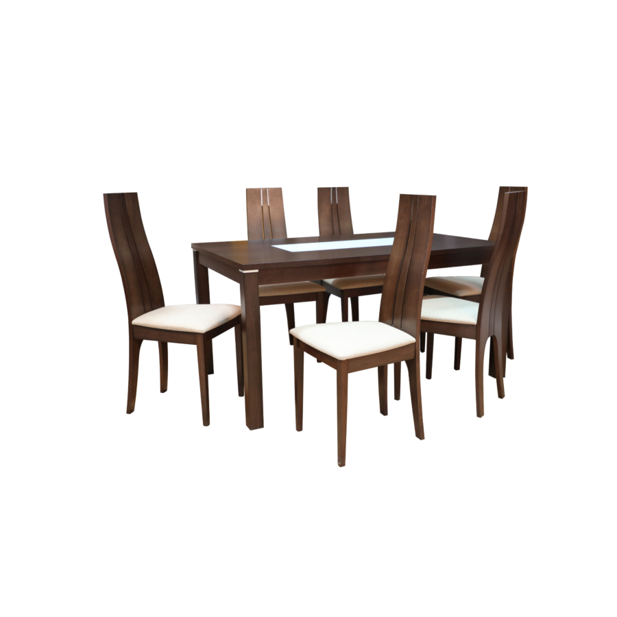 Ensemble de table cuisine salle à manger avec 6 chaises