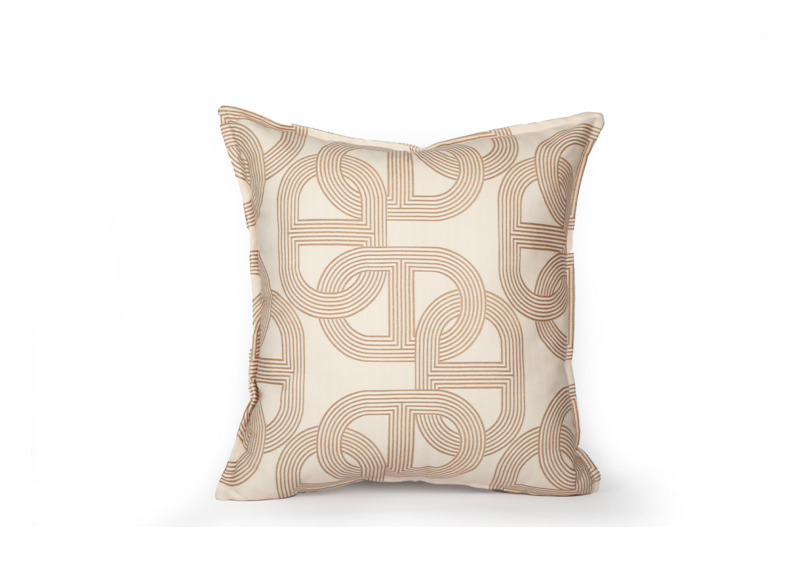 Coussin Chaines - Beige