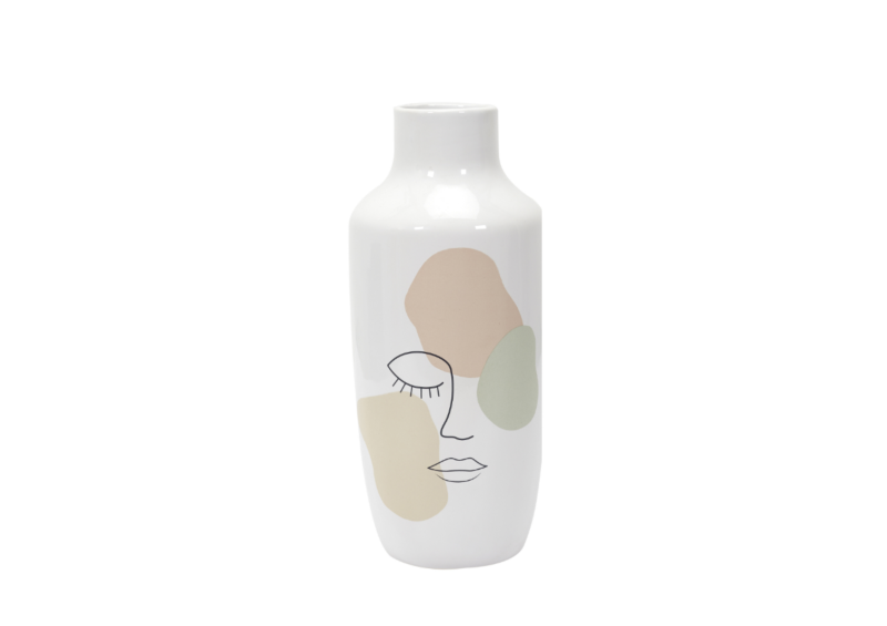 VASE ARTY POESIE FORMELLE - Blanc